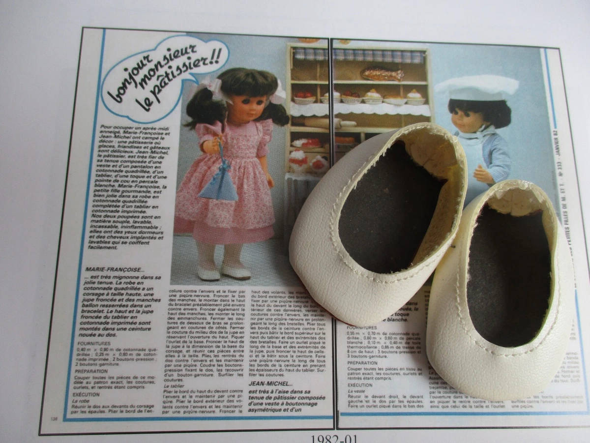 Sans marque - Doll Chaussures poupées anciennes - 1900-1910 - Europe