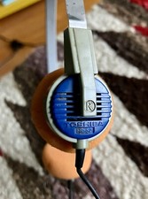 Rare Vintage Toshiba HR-S2 1980's Headphones Walkman Japan Work Great
