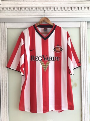 Vintage Sunderland 2000-2002 Home Soccer Jersey Football Kit Shirt