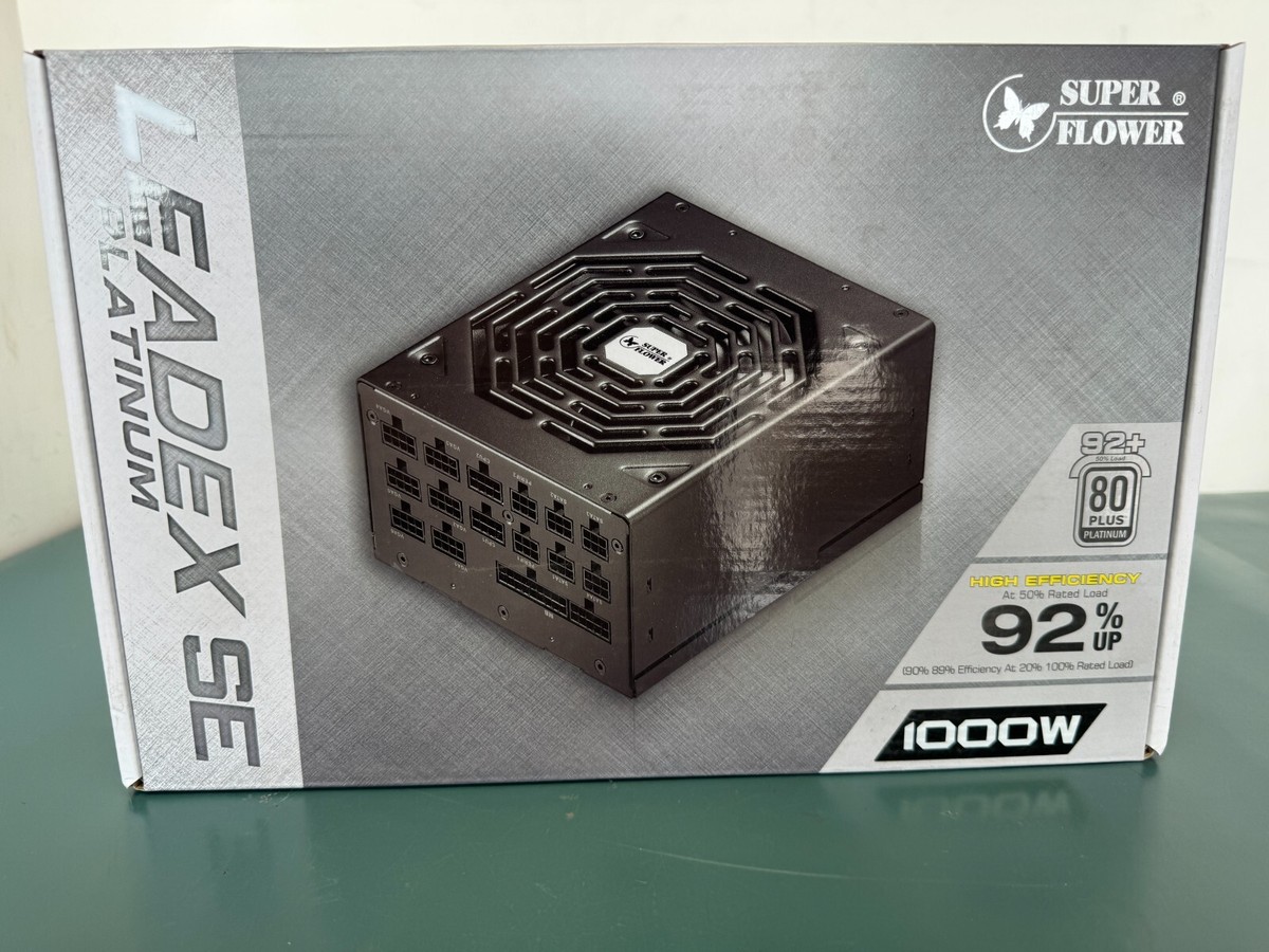SUPER FLOWER　LEADEX PLATINUM SE BLK1000W LEADEX PLATINUM SE 1000W SUPER FLOWER