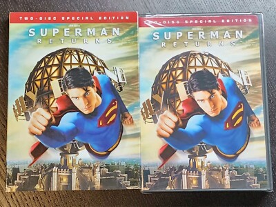 Superman Returns (DVD, 2006, 2-Disc, Special Ed.) Factory Sealed With Slip Cover