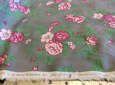 VERNA MOSQUERA-BILLET BOUX #PWVM092-SMOKE-FULL BLOOM BY FREE SPIRIT-BY THE YARD