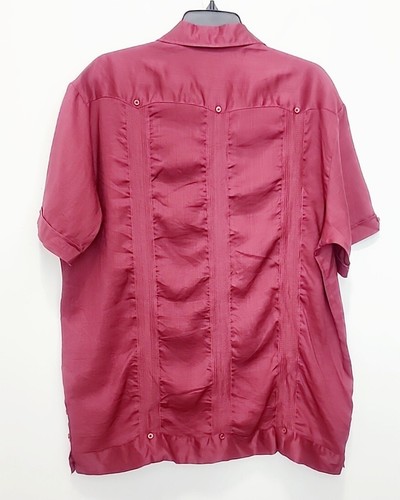 Camisa Successo Uomo by Phita bordada 100 % lino 4 bolsillos para hombre X-LARGE - Imagen 3 de 9