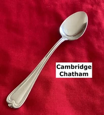 Cambridge CHATHAM Serving Spoon 7 3/4" Stainless Steel Flatware