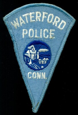Waterford Connecticut Police Patch R-2 | eBay