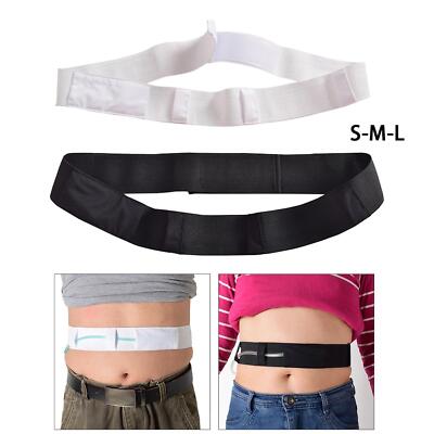 Bauch Dialyse Gürtel verstellbar waschbar weich für Bauchfell Damen Herren