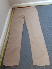 Boy's Levi's 502 Regular Chino Khaki Knit Jeans Size 20 Reg 30 x 32 S49 