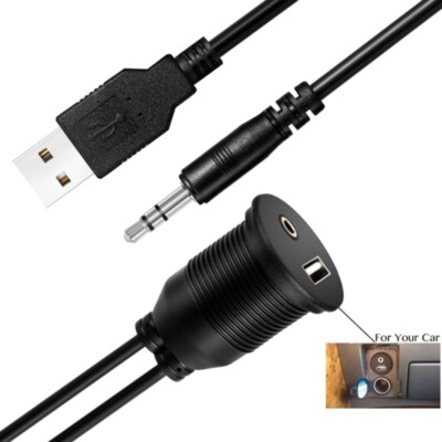 High Quality USB and 3.5mm Connector for Vehicle Devices Improve Your Connection