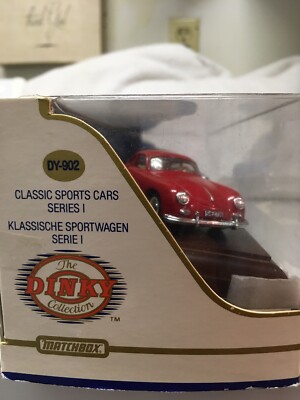 Collection Dinky Cars - Série 1 Sportives Porsche Mercedes Ferrari - Boîte Abîmée