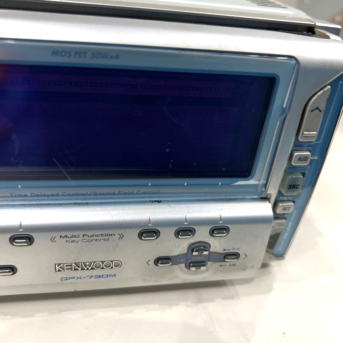 ケンウッド　DPX-730M CD/MDチューナー KENWOOD DPX-730M 2DIN MD CD DSP Receiver Car Audio JDM