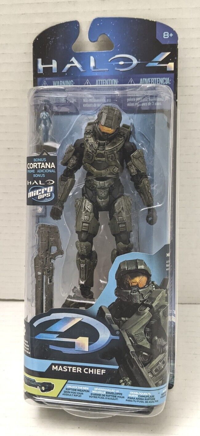 McFarlane Toys Halo 4 Series 2 - Master Chief with Railgun and Micro Ops  Cortana 