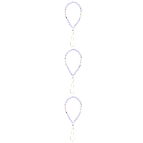 3 Pack Ethnic Phone Chain Charms Cute Beaded Cell Lanyard - 第 1/12 張圖片