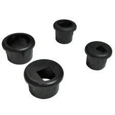 Electriduct Small Plastic Desk Grommets - Phone & Fax Cables - 3/4", 1" Sizes