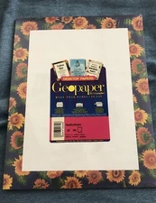 Geopaper by Geographics Sunflower 8.5 x 11-25 Sheets office NEW