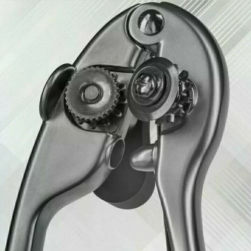 STAINLESS STEEL PREMIUM QUALITY HEAVY DUTY MANUAL CAN OPENER EASY HAND HELD NEW - Picture 2 of 2