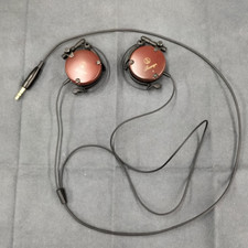 Audio Technica ATH-EW9 Clip-On Headphones Wood Ear Fit Japan Vintage Tested
