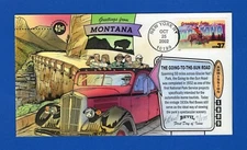 Scott 3586 Greetings from Montana HP Bevil FDC Main Lot 175 Made