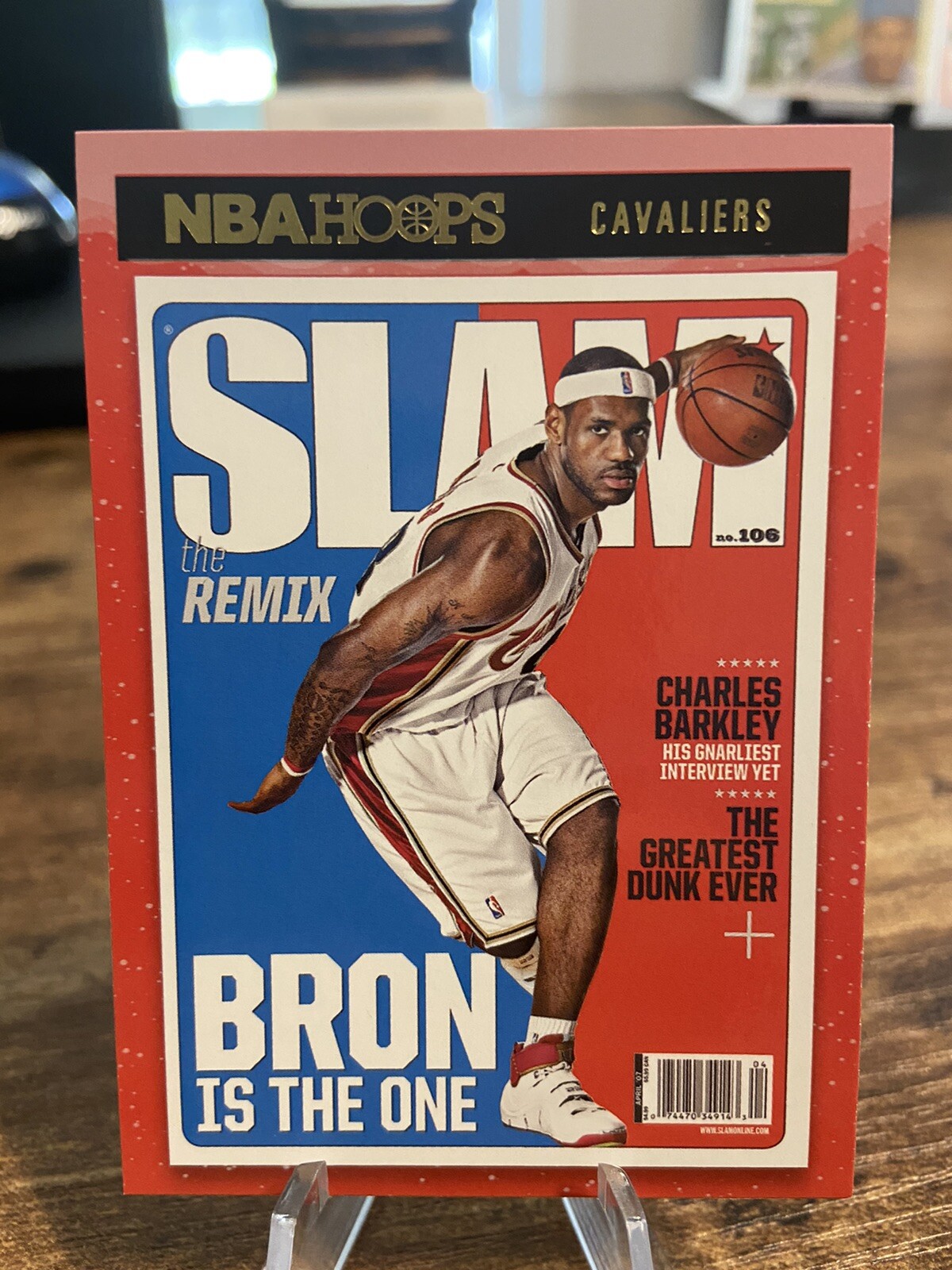 2020-21 NBA Hoops 🔥Lebron James🔥 Winter Slam Magazine insert