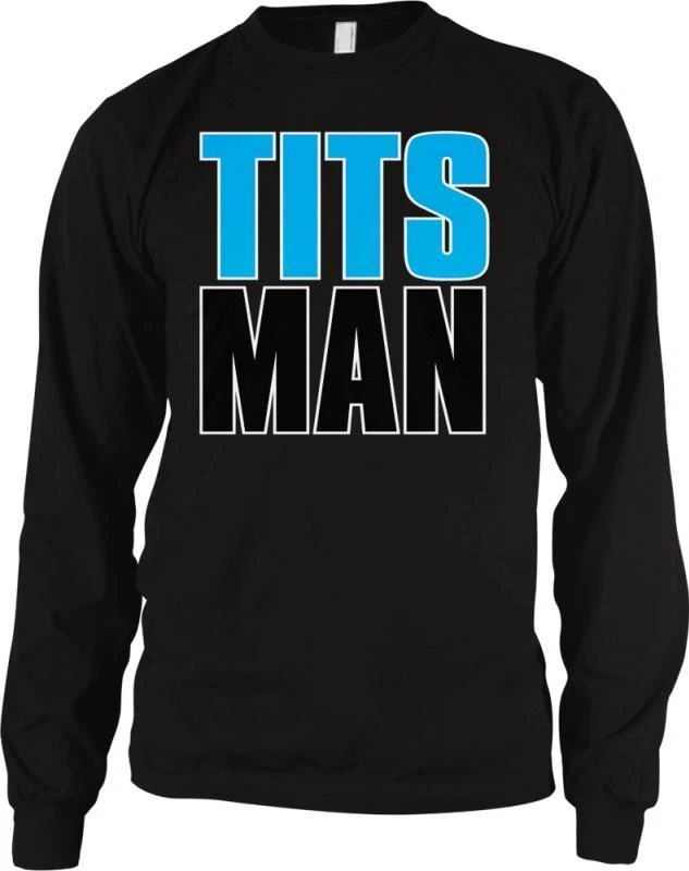 Tits Man Titties Boobs Boobies Breasts FLBP Tatas Busty Long Sleeve Thermal