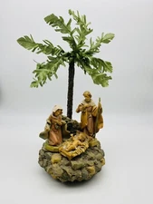 Fontanini Holy Family Music Box Nativity Figurine Roman Italy Christmas Home