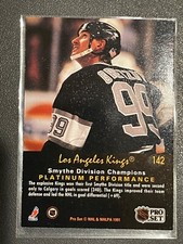 1991-92 Pro Set Platinum - #52 Wayne Gretzky