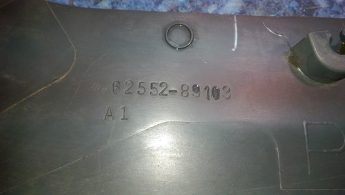 Toyota Hilux Surf (1989-1996) N/S Passenger Inner C Post Lower Trim Panel Cover - Picture 9 of 9