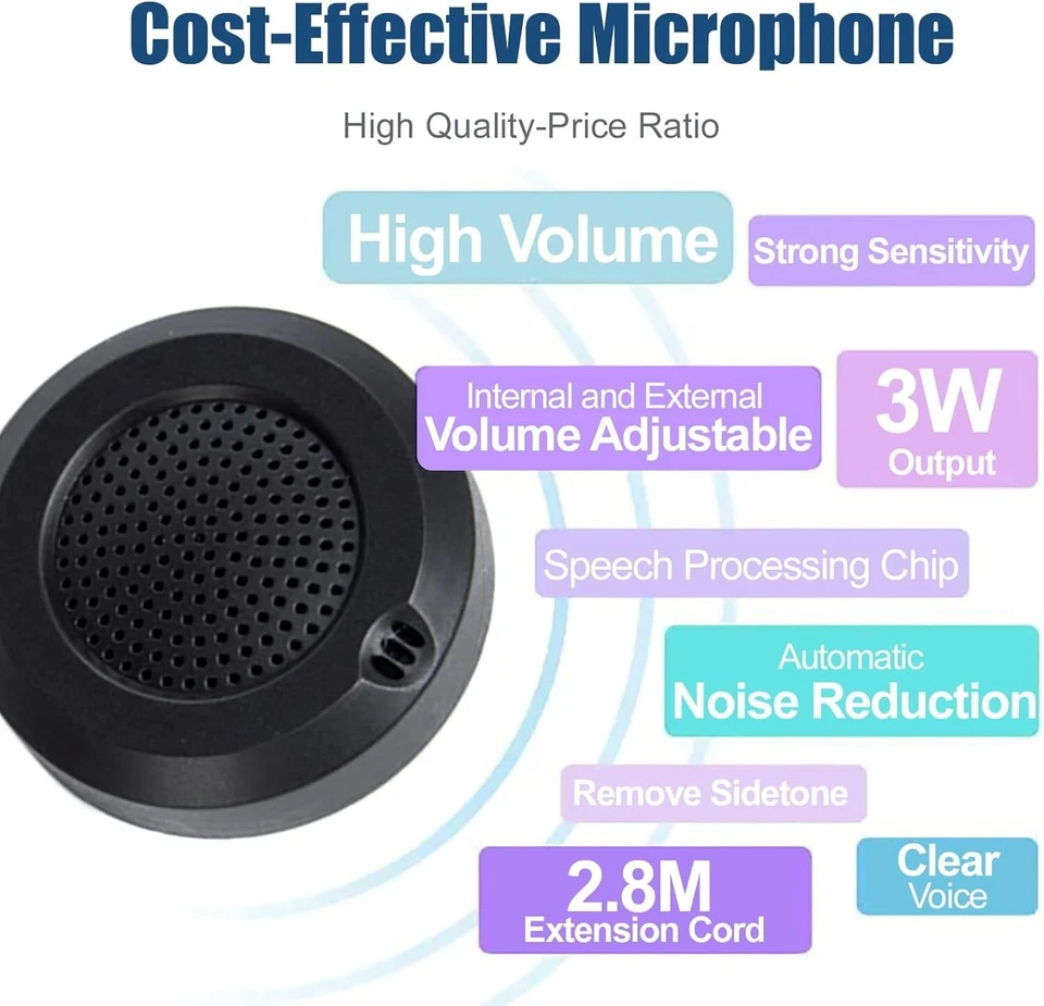 Window Speaker Intercom System, Window Intercom, Anti-Interference Dual Way - Image 3 of 4