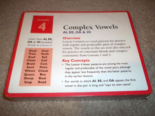 LeapFrog Phonics Learning Super Center ProReader Cards Lesson 4 Complex Vowels