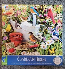 Ceaco GARDEN BIRDS 500 piece puzzle COMPLETE