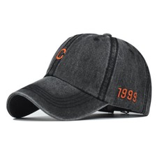 Washable Cotton Small Letter C Embroidered Baseball Hat Made of Old Baseball Cap