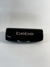Bebe Black Pink Hard Eye Glasses Eyeglass Sunglasses Case Y2K