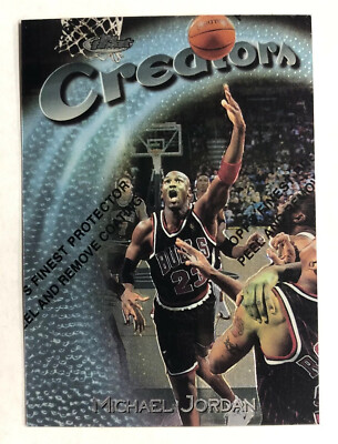 topps finest michael jordan