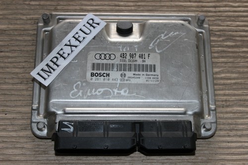 Original Audi Motoresteuergerät ECU 4B2907401F  0281010443