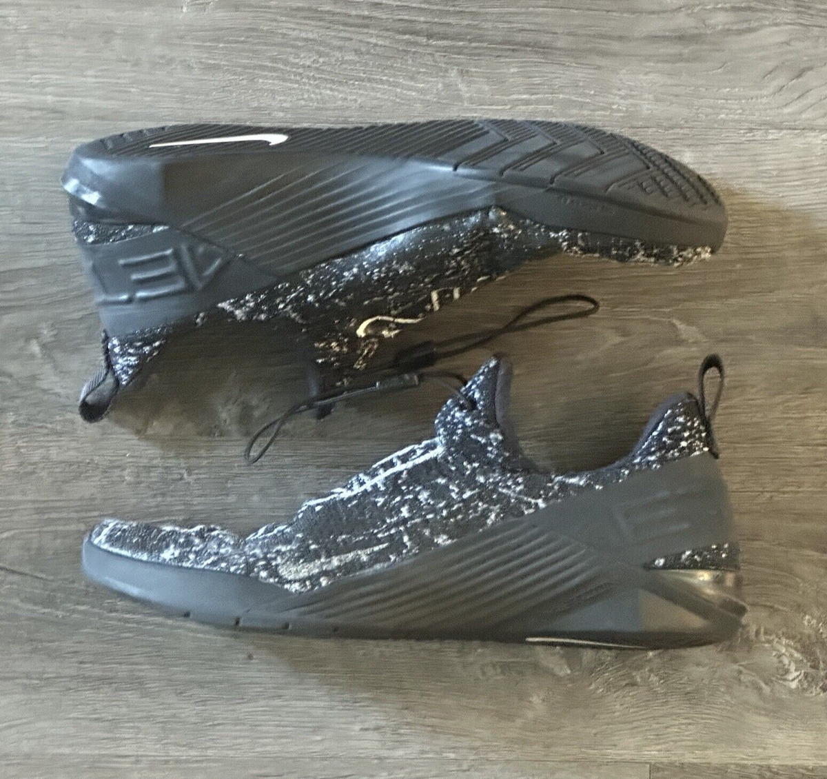NIKE React Metcon Black White BQ6044 Performance Sneakers 12 Nike React Metcon Training Gym Shoes Black | Mercari main image 3