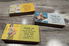 1948 Pin-Up Advertising LOT OF 21 UNUSED Memo...