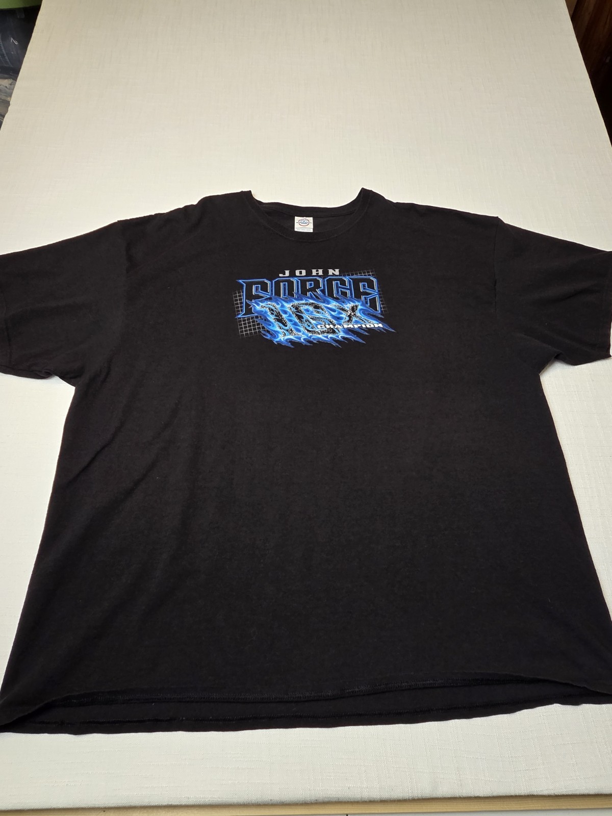 John Force NHRA Nitro Funny Car 16x Champion Shirt Size 4XL Black