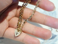 9ct gold bracelet 5.4g