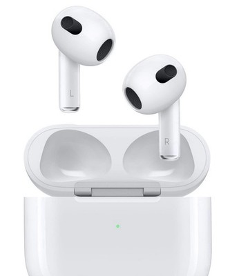 Apple AirPods 3. Generation Drahtloser Kopfhörer mit MagSafe-Case Weiß NEU OVP