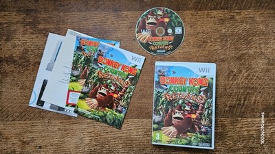 NINTENDO WII - DONKEY KONG COUNTRY RETURNS #RG11 CIB