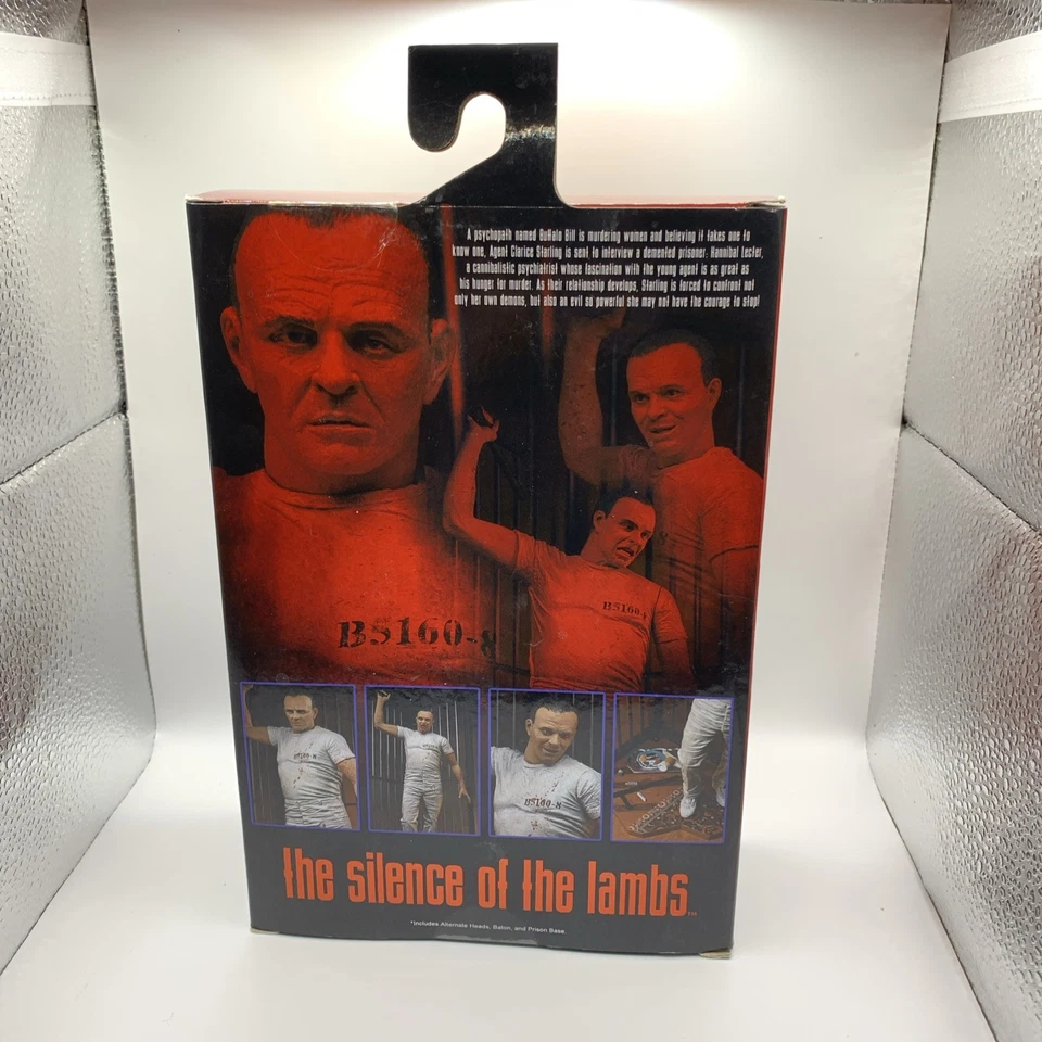 NECA The Silence of The Lambs Dr. Hannibal Lecter (Prison Escape) 7" Figure NEW! - Image 2 of 4