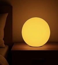Listing image for LED Ball Light Indoor Orb Coloured Light Globe With Remote Cordless 6 inch