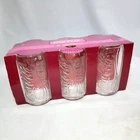 Vintage COCA COLA 6 pack COKE CAN GLASSES/Tumblers-Set Of 6 CLEAR GLASS-NIB