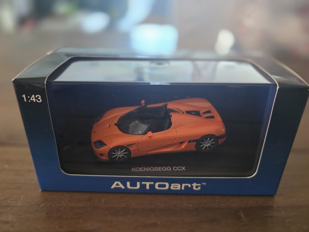 AUTOart Koenigsegg CCX 1/43 Scale Model Car Orange | eBay