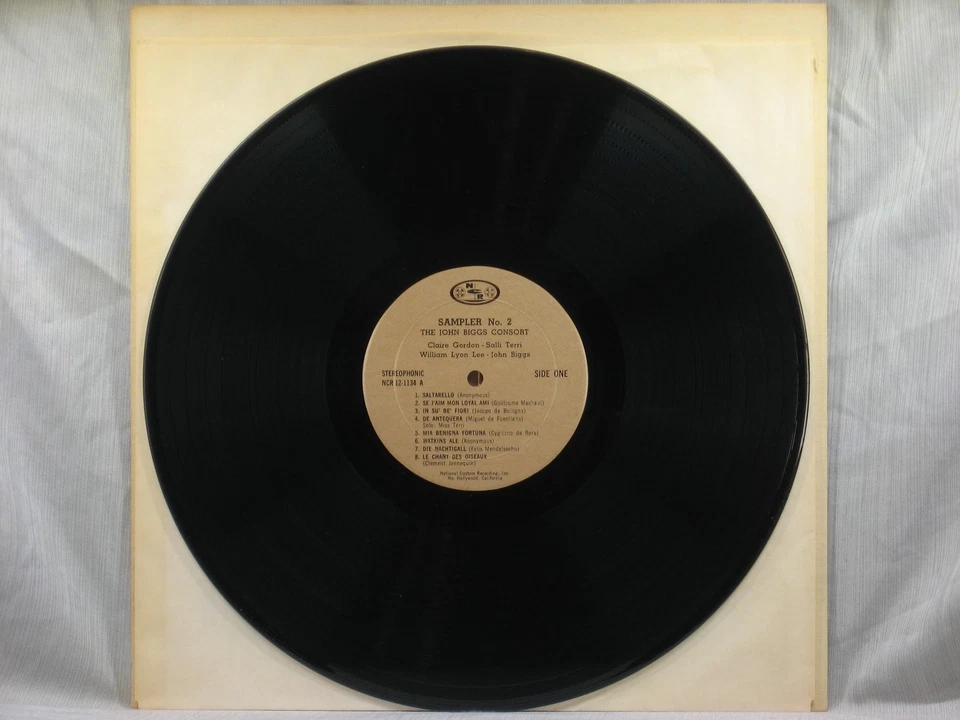 Sampler No. 2 - John Biggs Consort - NCR 1134 - Image 4 of 4