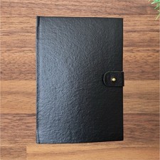  50 count Banana Leaf Leather Lined Journal/Diary Notebook with Strap Closure