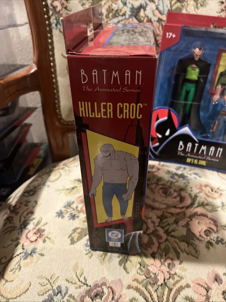 McFarlane Batman la Serie Animada Batman Killer Croc Ra's Al Ghul ¡Envío Rápido! Foto 3 de 4