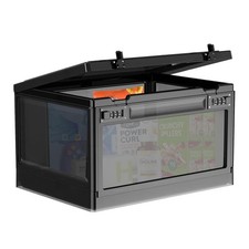 Large Medicine Lock Box for Safe Medication,24 Litre Lockable Storage Box wit...