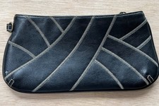 Steve Madden Women Black Clutch Purse One Size