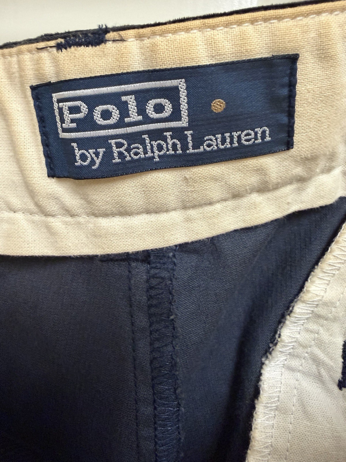 NEW VTG Ralph Lauren Polo SZ 35 X 30  Navy Critter Corduroys Red Lobsters USA thumbnail 3