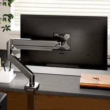Image of Universal Single Monitor Mount Bracket for 13-32" Screen Adjustable Arm